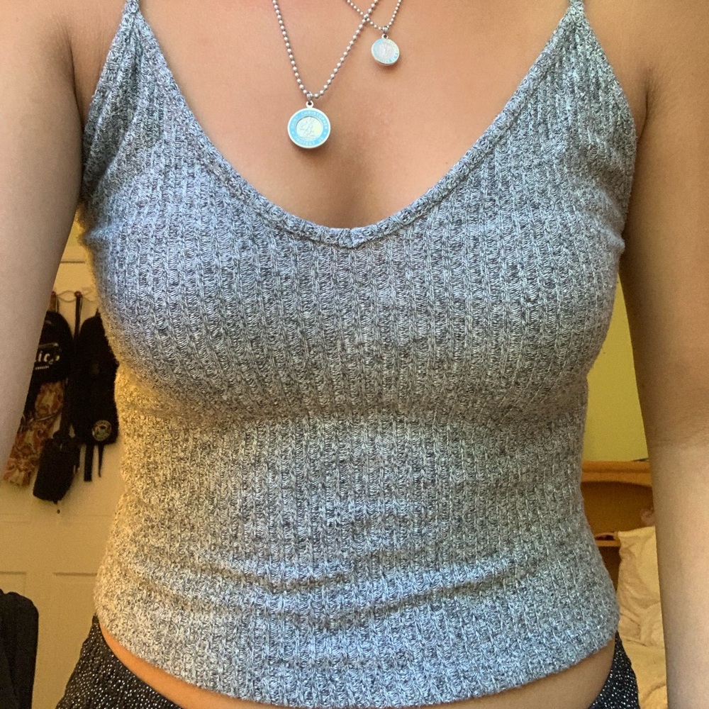Brandy Melville grey tank